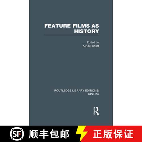 【3-4周达】精装 FEATURE FILMS AS HISTORY RLE [9780415726566]