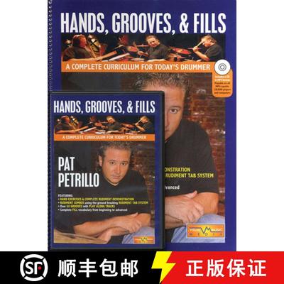 【3-4周达】Hands, Grooves, & Fills: A Complete Curriculum for Today's Drummer [With DVD and MP3] [9781423426325]