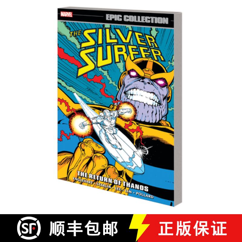 【2-3周达】Silver Surfer Epic Collection: The Return of Thanos [9781302948290]