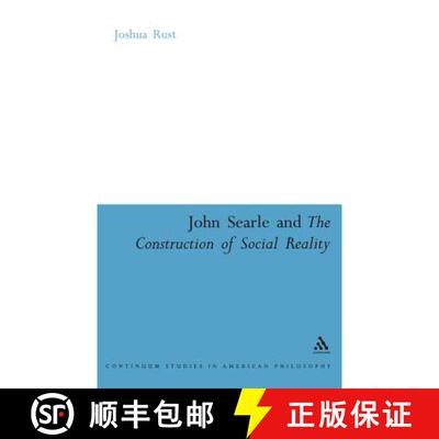 【3-4周达】精装 John Searle and the Construction of Social Reality [9780826485861]