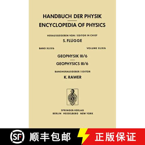 【3-4周达】Geophysik III (Softcover reprint of the original 1st ed. 1982) [9783642809095]