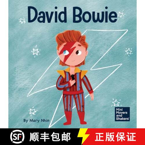 【3-4周达】David Bowie: A Kid's Book About Looking at Change as Progress [9781637316917]