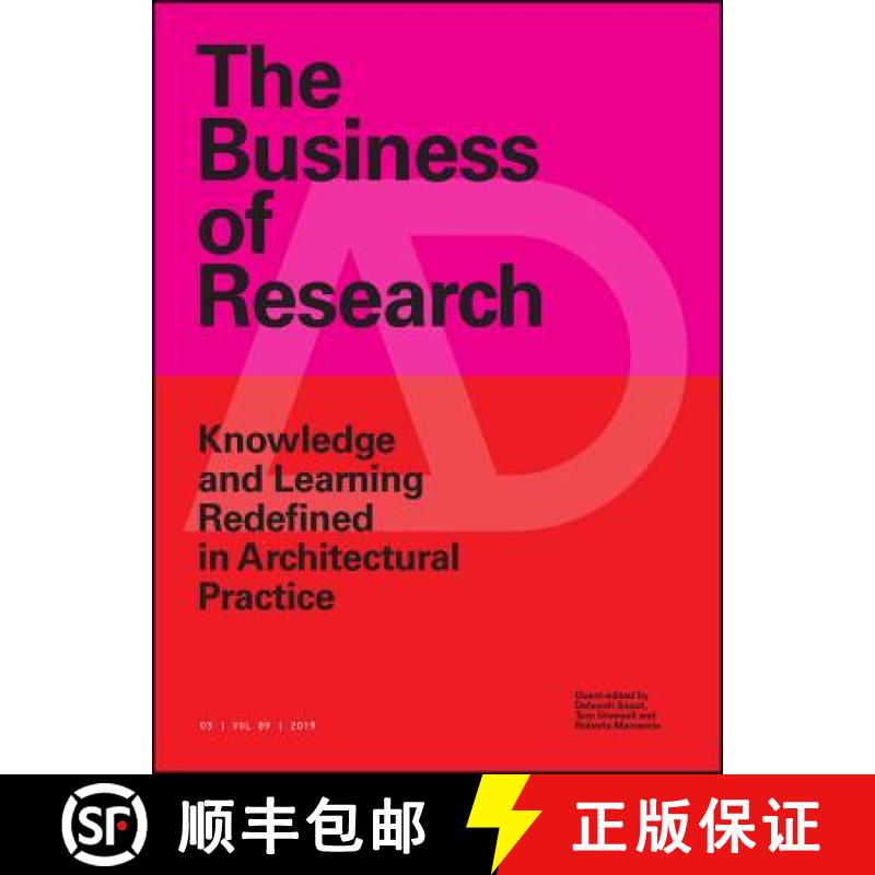 【3-4周达】The Business Of Research - Knowledge And Learning Redefined In Architectural Practice [Wil... [9781119546023]