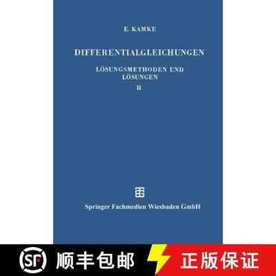 【3-4周达】Differentialgleichungen Loesungsmethoden Und Loesungen: II. Partielle Differentialgleichun... [9783663120582]
