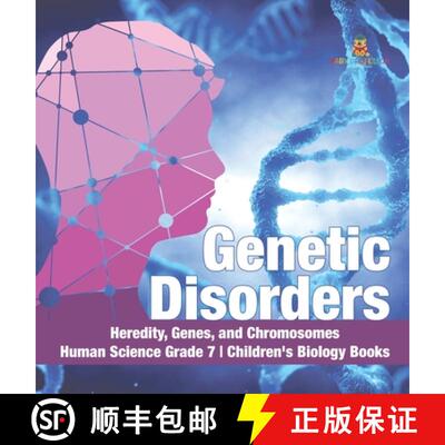 【3-4周达】精装 Genetic Disorders | Heredity, Genes, and Chromosomes | Human Science Grade 7 | Childr... [9781541980662]