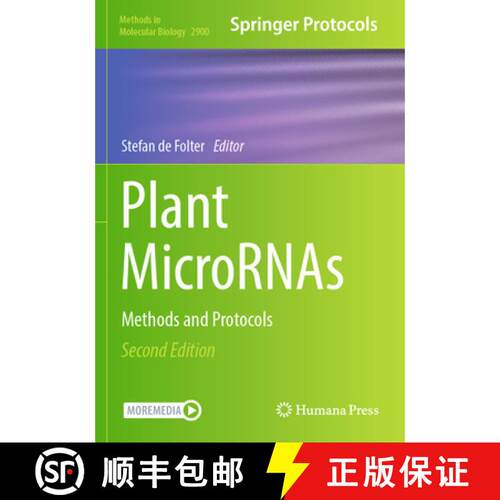 【3-4周达】Plant MicroRNAs: Methods and Protocols (Second Edition 2025) [9781071644003]