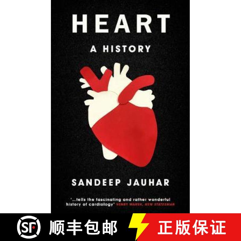 【3-4周达】Heart: A History : Shortlisted for the Wellcome Book Prize 2019 [9781786075734]