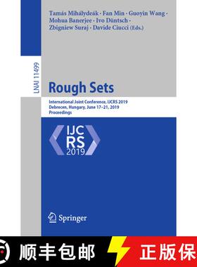 【3-4周达】Rough Sets : International Joint Conference, IJCRS 2019, Debrecen, Hungary, June 17-21, 20... [9783030228149]