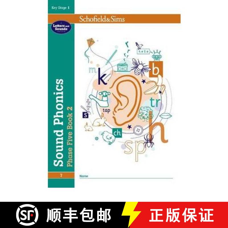 【2-3周达】Sound Phonics Phase Five Book 2: KS1, Ages 5-7 [9780721711508]
