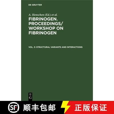 【3-4周达】精装 Structural variants and interactions – Stockholm, Sweden, July 9–10, 1983 [9783110098068]