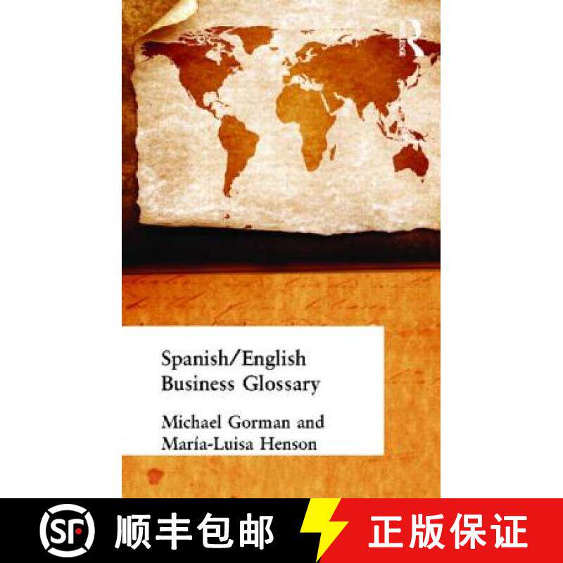 【3-4周达】Spanish/English Business Glossary [9780415160438]