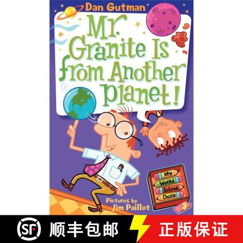 【3-4周达】My Weird School Daze #3: Mr. Granite Is from Another Planet! [9780061346118]