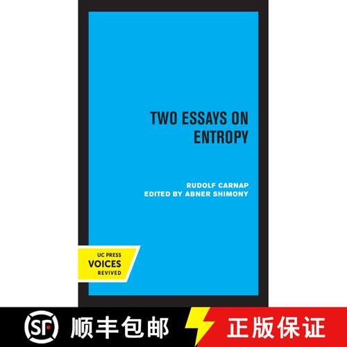 【3-4周达】Two Essays on Entropy (First Edition) [9780520324695]