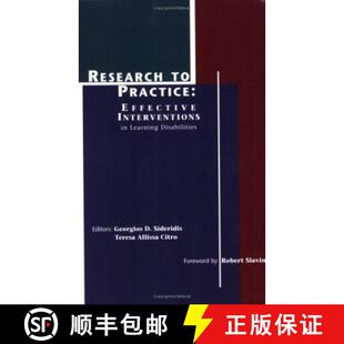 Learning 9781930877177 Research Effective Interventions Practice 4周达 Disabilities