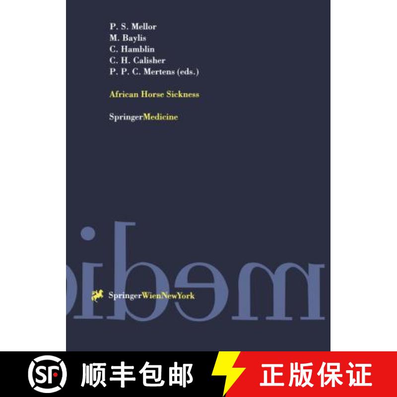 【3-4周达】African Horse Sickness [9783211831335]
