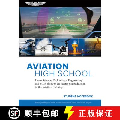 【3-4周达】Aviation High School Student Notebook: Learn Science, Technology, Engineering and Math Thr... [9781619549326]