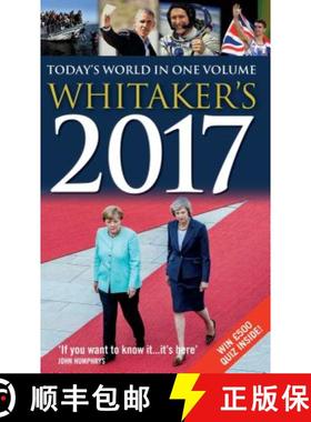 【3-4周达】Whitaker's 2017 [9781472909336]