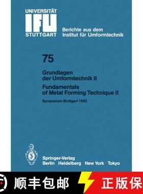 【3-4周达】Grundlagen der Umformtechnik — Stand und Entwicklungstrends / Fundamentals of Metal Formi... [9783540130406]