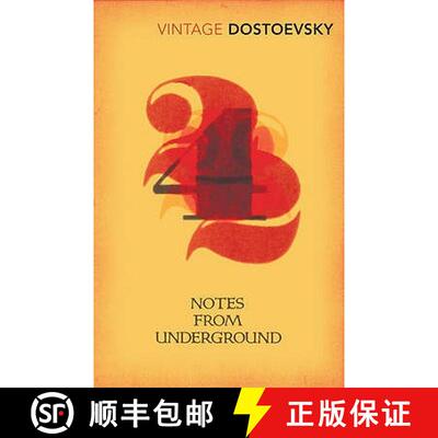 【3-4周达】Notes From Underground : Translated by Richard Pevear & Larissa Volokhonsky [9780099140115]