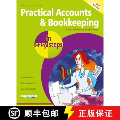 【3-4周达】Practical Accounts & Bookkeeping in Easy Steps [9781787910263]