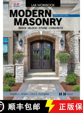 【3-4周达】Modern Masonry [9798894480015]