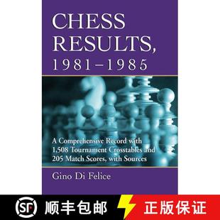 Results 20... 1985 and 1981 Record Comprehensive 3周达 Chess 9781476684024 with Tournament 508 Crosstables