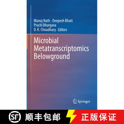 【3-4周达】Microbial Metatranscriptomics Belowground [9789811597572]