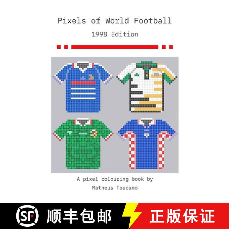 预订 Pixels of World Football: 1998 Edition [9781458340955]