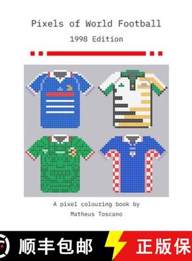 预订 Pixels of World Football: 1998 Edition [9781458340955]