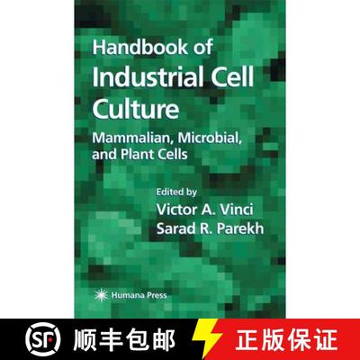 【3-4周达】Handbook of Industrial Cell Culture: Mammalian, Microbial, and Plant Cells [9781617373152]