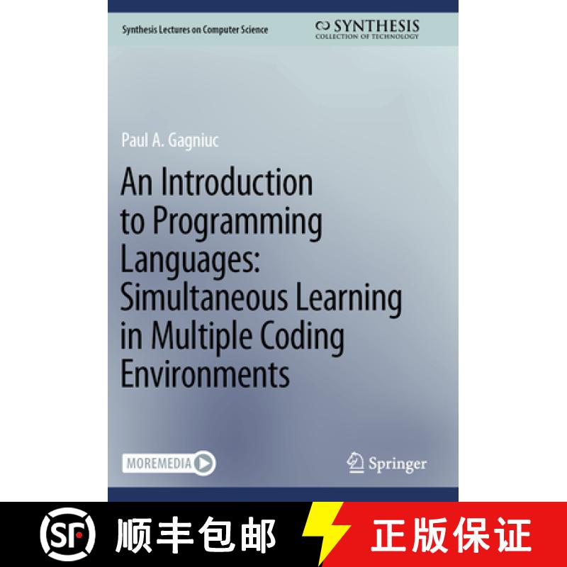 【3-4周达】An Introduction to Programming Languages: Simultaneous Learning in Multiple Coding Environ... [9783031232794]