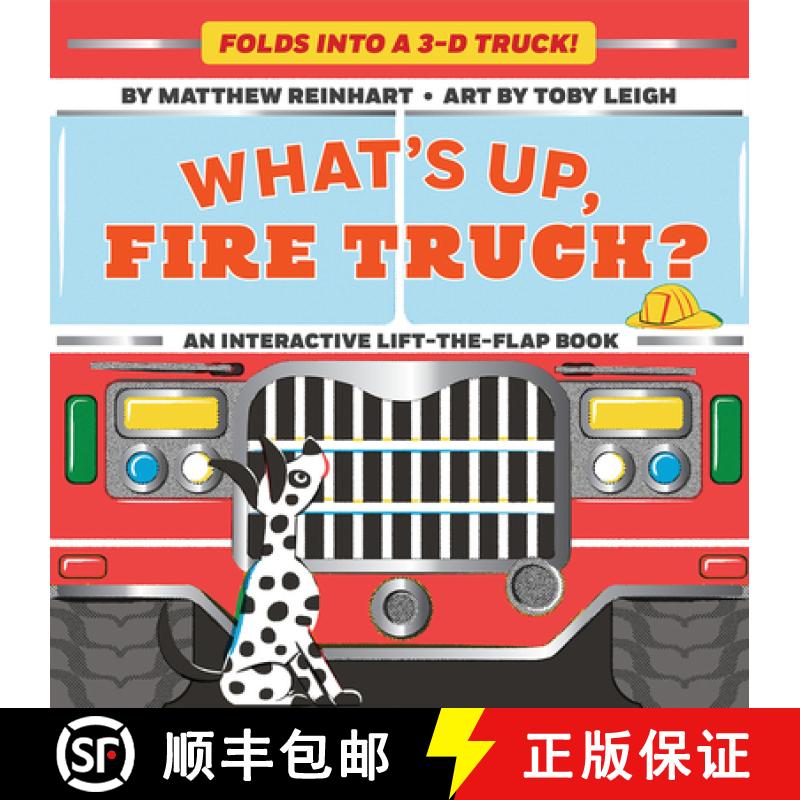 预订 What's Up, Fire Truck? (a Pop Magic Book): Folds Into a 3-D Truck! [9781419741074]