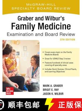【3-4周达】Graber and Wilbur's Family Medicine Examination and Board Review, Fifth Edition [9781260441079]