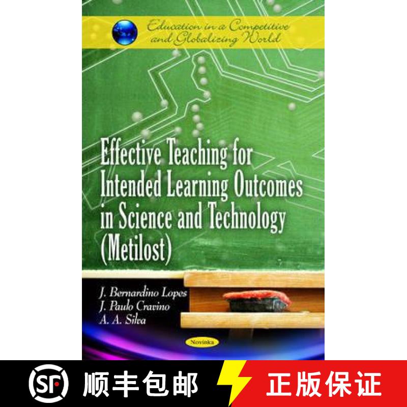【4周达】Effective Teaching for Intended Learning Outcomes in Science and Technology (Metilost) [9781608769582]