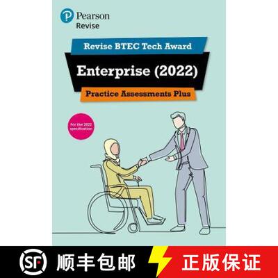 【3-4周达】Pearson REVISE BTEC Tech Award Enterprise 2022 Practice Assessments Plus - 2025 and 2026 e... [9781292436258]