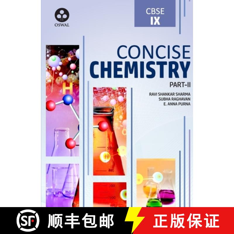 【2-3周达】Concise Chemistry: Textbook for CBSE Class 9 [9789387660908]