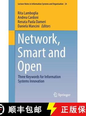 【3-4周达】Network, Smart and Open : Three Keywords for Information Systems Innovation [9783319626352]