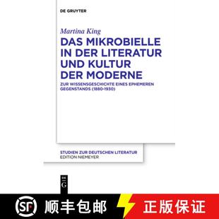 Ephemeren Mikrobielle Literatur Der 预订 Kultur Eines G... Wissensgeschichte Zur Moderne 9783111254876 Und Das
