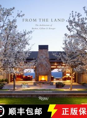 【3-4周达】From the Land: Backen, Gillam, and Kroeger Architects [9780847840779]