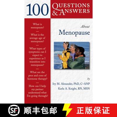 【3-4周达】100 Questions & Answers about Menopause: . [9780763727291]