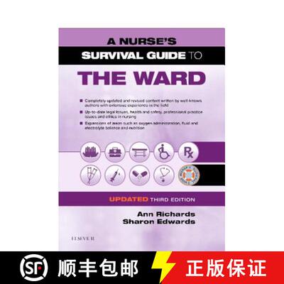 【3-4周达】A Nurse's Survival Guide to the Ward - Updated Edition [9780702078316]