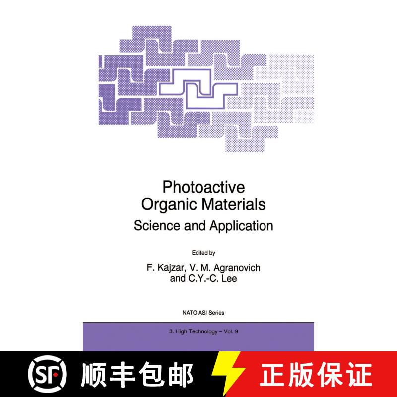 【3-4周达】精装 Photoactive Organic Materials : Science and Applications [9780792339731] - 实物图