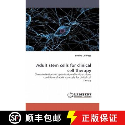 【3-4周达】Adult Stem Cells for Clinical Cell Therapy [9783838351353]