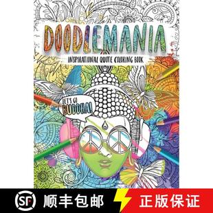 Buddha for Mindful Doodlemania Teens Quotes Zen ... with Let´s Inspiring 4周达 9789198865882 Coloring
