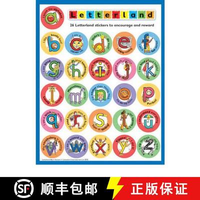 【3-4周达】Letterland Merit Stickers [9781862093003]