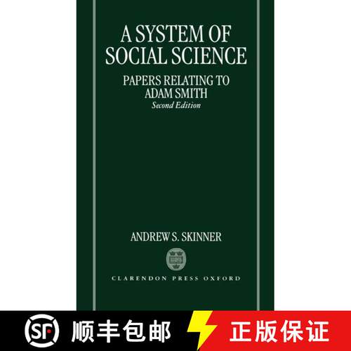【3-4周达】精装 A System of Social Science (Papers Relating to Adam Smith) [9780198233343]