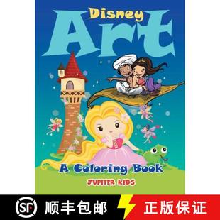 【3-4周达】Disney Art (A Coloring Book) [9781682129319]