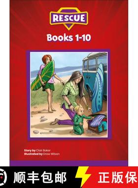 【3-4周达】Phonic Books Rescue Bindup [9798217130771]