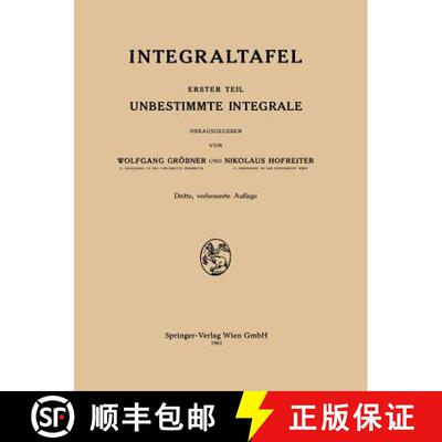 【3-4周达】Integraltafel: Unbestimmte Integrale [9783662372906]