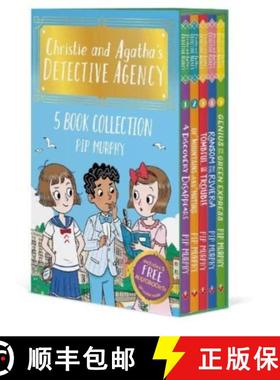 【2-3周达】Christie and Agatha's Detective Agency 5 Book Box Collection [9781802631029]